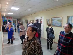 В библиотеке открыли художественную выставку «Край далёкий…»