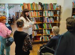 Мероприятие из цикла «Добрые встречи» «В гостях у библиотеки»