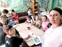 Работа библиотекарей в детском ортопедо-травматологическом отделении больницы №7