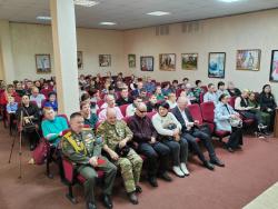 В библиотеке им. Н. Островского прошел концерт «Во славу Отечества»
