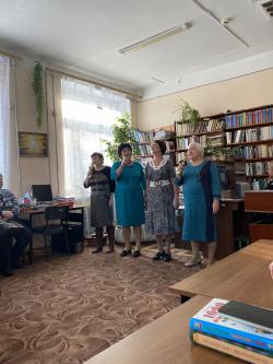 Встреча клуба «Беседа» прошла в библиотеке №4