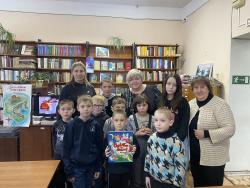 День в библиотеке: интерактивное мероприятие для детей из детского дома