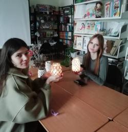 Фонарик из макраме