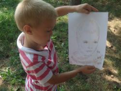 «Живописный август» в летнем читальном зале